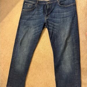 Gant Slim Straight Jeans in Deep Indigo Blue